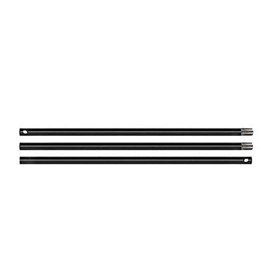 HIFFIN® Curtain Rods with Conversion Adapter Convert The Light Stand into a Background System 10Feet Rod 3 Pcs Set (Curtain Rods with conversion adapter)