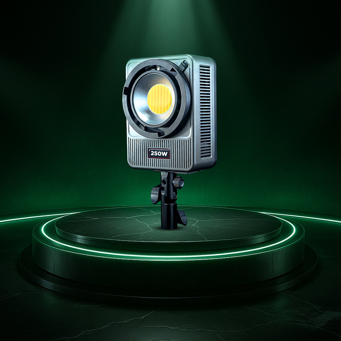 Compact 250 Watt PRO Wonder Series 250W Bi-Color Light | 17,800lm | CRI 95+ | CCT 2700K-6500K | Bowens Mount | App Control