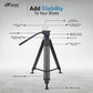 HTR-580 Professional Heavy-Duty Tripod, 160cm, Max Load 10kg