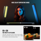HF-550 RGB LED Stick Light 30W, 2500K-9900K, 24 FX, 4000 mAH BATTERY | App Control