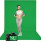 Hiffin Colorful Muslin Photography Backdrop Curtain for Studio, Photoshoot & Video Recording