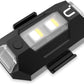 Ulanzi DR-02 Strobe LED Drone Light Compatible with DJI Mavic AIR 2 Pro Inspire 2 Pro; 3 km Visible Anti-Collision Light with Adjustable 3 Colours and 110mAh Battery
