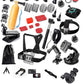 HIFFIN® Branded 45 in 1 for GoPro (Gopro7) Accessories Kit for Hero 5 4 3+ 3 2 1, SJCAM SJ4000 SJ5000, Yi & Other Action Cameras