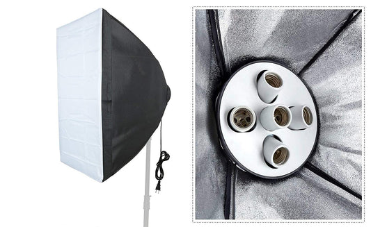HIFFIN® Set Photography Equipment Kit 50cmx70cm Softbox Without Holder (SoftBox Only)