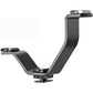 HIFFIN® V-Bracket 5"/12.5cm V-Shape Triple 3 Universal Cold Shoe Hot Shoe Mount Bracket for DSLR Camera with LED Video Light Microphone Monitor...