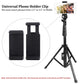 HIFFIN® 5 Pcs Combo A E P Universal Mobile Clip New and Small Size Camera and Selfie Stick Holder New Tripod Attachment (Black)