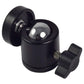 HIFFIN® 2 Pcs Combo Swivel Mini Ball Head 1/4" Screw 360 Degree Aluminum Alloy Body Rotating Swivel Mini Tripod Ball Head with 1/4" Screw...