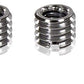 HIFFIN® Metal 1/4" to 3/8" Tripod Convert Screw Adapter 3/8" to 1/4" Reducer Bushing Convert Screw Adapter for Tripod Monopod Ballhead Stand and Video Light DSLR SLR (Pack of 2)