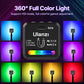 L2 COB RGB LED Video Light, 360° Full Color Portable Led Light for Camera Lighting, Magnetic Super Mini Cute Cube Light for Toy, Stop Motion and Micro Photography