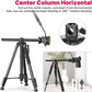 ULANZI VT02 Camera Tripod Monopod 72", DSLR Tripod for Travel, Aluminum Professional Tripod Stand with Phone Mount & 1/4 Screw Quick Release Plates for Nikon Canon Cameras Video Camcorders