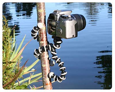 HIFFIN® Gorilla Tripod/Mini Tripod 10+3 inch for Mobile Phone with Holder for Mobile, Flexible Gorilla Stand for DSLR & Action Cameras