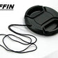 HIFFIN® 77 MM Snap-On Front Lens Cap/Cover for Canon, Nikon, Sony, Pentax All DSLR Lenses