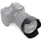 HIFFIN® EW-73D 67mm ew 73D EW73D Lens Hood Reversible Camera Accessories for Canon 80D 7DII 7D2 77D 760D EF-S 18-135mm USM