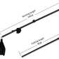 HIFFIN® E27 3 Point Studio Single Holder KIT Umbrella White + Studio Light Stand 9 FT+ Umbrella and Bulb Holder KIT Mark III | 3 Single Holder | 3 Light Stand 9ft | 3 Umbrella | 3 20 WT LED Bulb