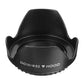 HIFFIN 52mm Flower Lens Hood Screw Mount for Canon Nikon Sony Olympus Pentax & All Other Digital SLR Cameras (52mm Flower Lens Hood)