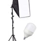 HIFFIN® SL50 W Professional Soft Led Photo & Video Light Softbox Lighting Kit for YouTube Videos Shooting, Studio Videography, Portrait Shooting, Product Photography, Studio Lights for Photography