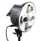 HIFFIN® HF E27 5 Trilux Mark II Double Kit/YouTube Lighting/Fluorescent Light for Still & Video