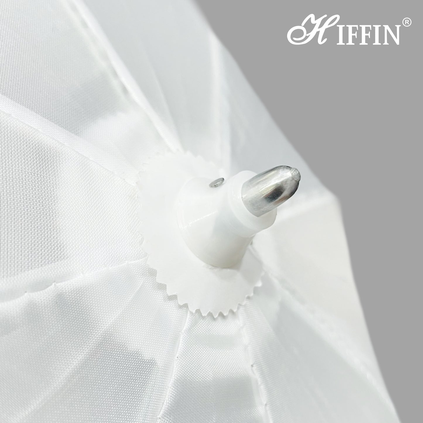 HIFFIN® Professional White Umbrella 100cms 36 inch/91cm for Photography Studio LED Video Light Flash Camera Flash Video Light Stand
