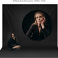 HIFFIN® 8 x 12 FT White | Black | LEKERA Backdrop Photo Light Studio Photography Background with 3 pcs Backdrop Support Spring Clamp 4.3"/11cm.