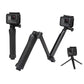 HIFFIN® 3-Way Monopod Grip Arm Tripod Foldable Selfie Stick, Stabilizer Mount Holder for GoPro Hero 9/8/7/6/5, SJCAM SJ6, SJ7, SJ5000,