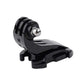 HIFFIN® J Hook Buckle Mount for Vertical Surface, Compatible for All GoPro Max/GoPro Hero 8 7 6 5 4 3+ 3 HD and Other Camera - Black