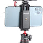 ULANZI ST-07 Phone Tripod Mount with Cold Shoe Mount for Microphone LED Video Light 1/4'' Tripod Screw for All Smartphone Vlog Vlogging