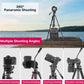 ULANZI VT02 Camera Tripod Monopod 72", DSLR Tripod for Travel, Aluminum Professional Tripod Stand with Phone Mount & 1/4 Screw Quick Release Plates for Nikon Canon Cameras Video Camcorders