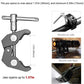 HIFFIN Super Clamp(2 Pack) Magic Arm Clamp for Ronin, Camera Monitor, LED Light