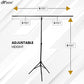 HIFFIN® Gray|White|Green|Blue Screen Backdrop 6x10 ft with Stand -6x9FT Photography Backdrop with 1PC 6.5FT T-Shape Backdrop Stands, 4PCs Spring Clamps, 1PCs Carry Bag