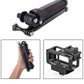 HIFFIN® Combo for GO PRO 9 3-Way Monopod Grip Arm Tripod Foldable Selfie Stick with Housing Cage for Go pro 9, Ulanzi G9-4 Housing Cage Protective Case...