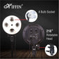 HIFFIN® Photography Lighting Kit Background Support System with 3 Color Backdrop, 2 Umbrella, 3 Softbox, Continuous Lighting Backdrop Kit for Photo...