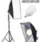 HIFFIN® SL50 W Professional Soft Led Photo & Video Light Softbox Lighting Kit for YouTube Videos Shooting, Studio Videography, Portrait Shooting, Product Photography, Studio Lights for Photography