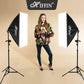 HIFFIN® Brand 4 in 1 E27 Photo Studio with 20W Bulb Holder Base Socket Lamp Bulb Holder Adapter for Photo Video Studio Soft Box Video Light - Black.