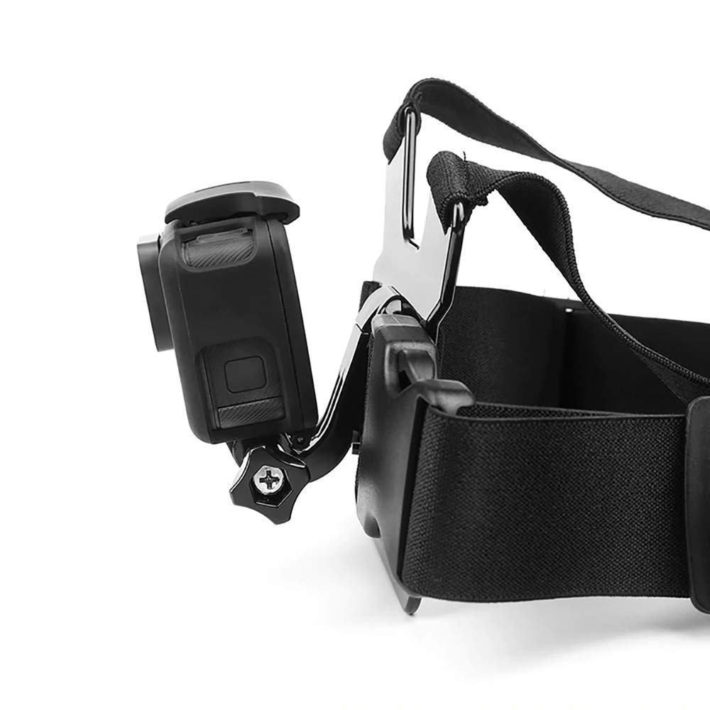 HIFFIN® J Hook Buckle Mount for Vertical Surface, Compatible for All GoPro Max/GoPro Hero 8 7 6 5 4 3+ 3 HD and Other Camera - Black