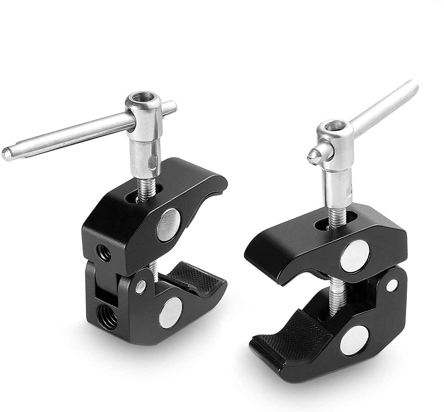 HIFFIN Super Clamp(2 Pack) Magic Arm Clamp for Ronin, Camera Monitor, LED Light