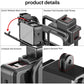 HIFFIN® Combo for GO PRO 9 3-Way Monopod Grip Arm Tripod Foldable Selfie Stick with Housing Cage for Go pro 9, Ulanzi G9-4 Housing Cage Protective Case...