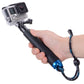HIFFIN (19 Inches/48.26 CM) Extendable Hand Grip Waterproof Monopod Selfie Stick for Action Cameras Compatible with GoPro Hero 9/8/7/6/5, SJCAM, Eken, Yi (Size: