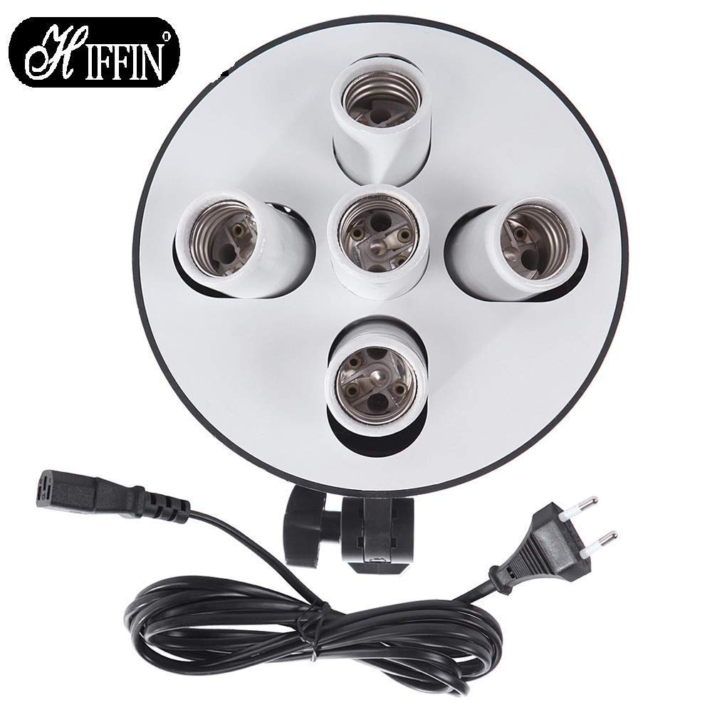 HIFFIN® PRO HD 5 Soft Led Video Light Softbox Kit | 2 Point Lighting | Stand | for YouTube Shooting,Videography, Product Photography, Continuous Studio Lights, Key Fill and Back Light
