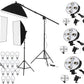 HIFFIN® PRO HD 5 Soft Led Video Light Softbox Kit | 3 Point Lighting | Stand | for YouTube Shooting,Videography, Product Photography, Continuous Studio Lights, Key Fill and Back Light
