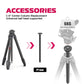 Zero F38 Carbon Fiber Camera Tripod, 62.6", 360° Ballhead, 39.6lbs Max Load