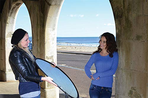 HIFFIN® Reflector 42-inch / 107 cm 5 in 1 Collapsible Multi-Disc Light Reflector with Bag - Translucent, Silver, Gold, White and Black