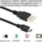 Hiffin Sony USB 2.0 A to Mini 5 pin B Cable for External HDDS/Camera/Card Readers (150cm - 1.5M) for Sony