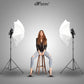 HIFFIN® S-Type Bracket Holder with Bowens Mount Kit with 9ft Light Stand Mark III for Speedlite Flash Snoot Softbox Beauty Dish Reflector Umbrella 9ft Light Stand| Umbrella |Carry Bag