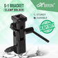 HIFFIN® Studio Home 33 Umbrella Stand Setup with S1 Pro Bracket Umbrella Adapter B-Bracket and Stand Double Set with Continuous/Video Light with 1000...