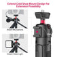 Ulanzi MT-16 Camera Tripod Stand Holder, Mini Tabletop Tripod Selfie Stick with Cold Shoe Travel Tripod