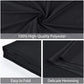 HIFFIN® PRO 8 ft. X 12 ft. Long Life Time Reusable Black Screen Chromakey Photo Video Photography Studio Fabric Backdrop, Background, Pure Black Muslin, Photography Studio