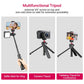 Ulanzi MT-16 Camera Tripod Stand Holder, Mini Tabletop Tripod Selfie Stick with Cold Shoe Travel Tripod