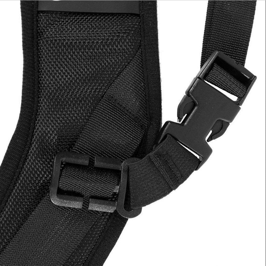 HIFFIN Focus F-1 Anti-Slip Quick Rapid Shoulder Sling Belt Neck Strap for Camera SLR DSLR Black