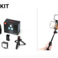 Ulanzi ST-07 Vlogging Kit,VL-49 Led Light | MT-08 Extension Vlog Tripod Stand Handle Grip
