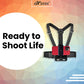 HIFFIN J Mount & A E P Universal Mobile Clip New & Go Pro Screw and Small Size Camera and Selfie Stick Holder New Tripod Attachment (Black)